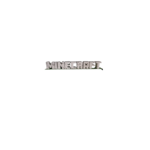 3d minecraft schrift