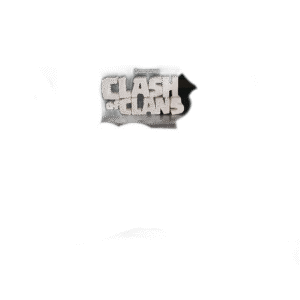 3d clash_of_clans_logo, ( - ;